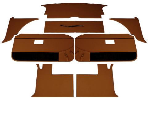 MGB 1970-1980 Trim Panel Kits - Prestige Autotrim Products Ltd