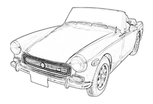 MG Midget / AH Sprite 1961-1964 - Prestige Autotrim Products Ltd