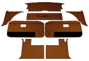 MGB Roadster 1970-1980 Premium Bespoke Trim Panel Kits | Prestige Autotrim Products Ltd