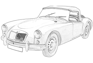 MGA 1955-1962 - Prestige Autotrim Products Ltd
