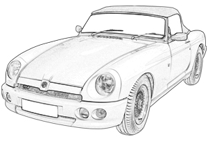 MG RV8 1993-1995 - Prestige Autotrim Products Ltd