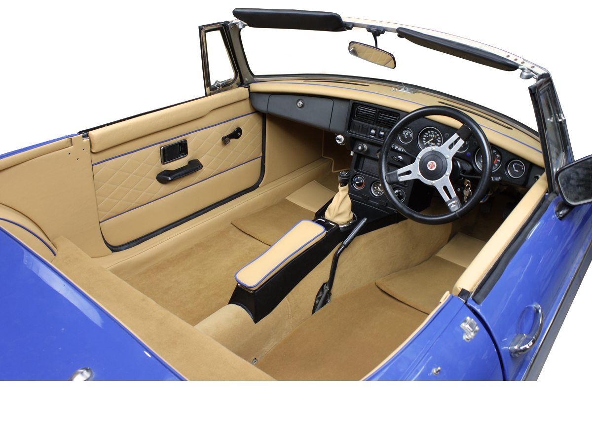 MGB 1970-1980 トリムパネルキット - Prestige Autotrim Products Ltd