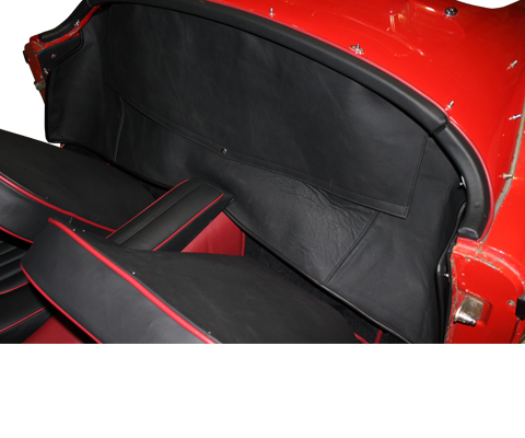 MGA ロードスター 1955-1962 サイドスクリーンバッグ - プレステージオートトリムプロダクツ株式会社