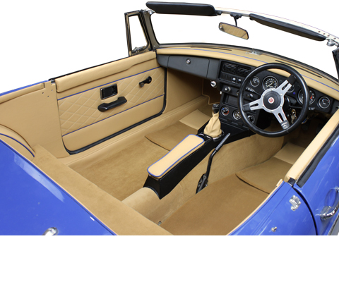 MGB 1970-1980 トリムパネルキット - Prestige Autotrim Products Ltd