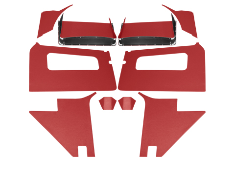 MGA 1955-1962 トリムパネルキット - Prestige Autotrim Products Ltd