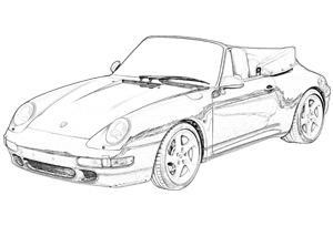ポルシェ 911 993 1994-1998 - Prestige Autotrim Products Ltd