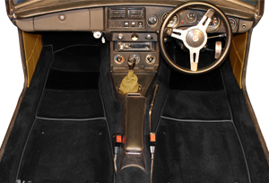 MGB 1962-1980 カーペットセット - Prestige Autotrim Products Ltd