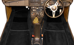 MGB 1971-1980 カーペットセット - Prestige Autotrim Products Ltd