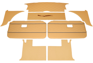 MGB 1970-1980 トリムパネルキット - Prestige Autotrim Products Ltd