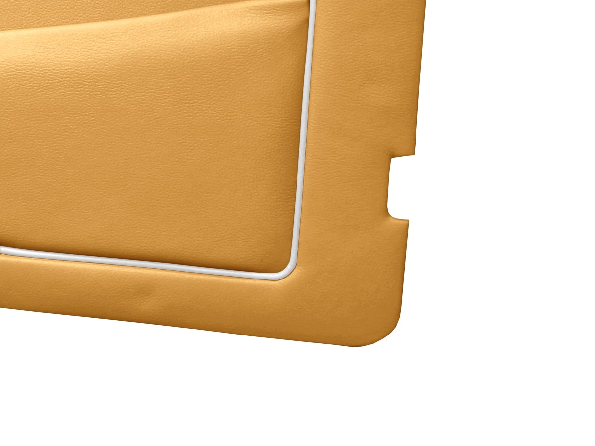 Biscuit with White Piping