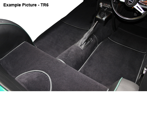 Triumph TR7/8 1975-1981 Carpet Set - Prestige Autotrim Products Ltd