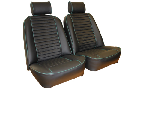 Triumph TR6 1972-1976 Vinyl Seat Covers - Prestige Autotrim Products Ltd