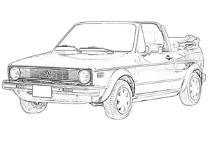 VW Golf Car Hoods, Soft Tops, Convertible Tops, Roofs - Prestige Autotrim Products Ltd